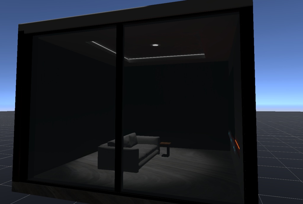 【VRChat向け】ミニシアタールーム - 静かな夜に映画を楽しむ空間