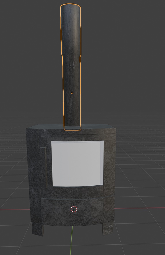 【VRChat向け】薪ストーブ - 炎のゆらめきで癒される空間演出