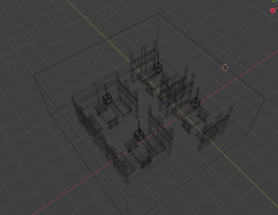居酒屋のボックス席セット(軽量/半個室風)【VRChat/ワールド制作】