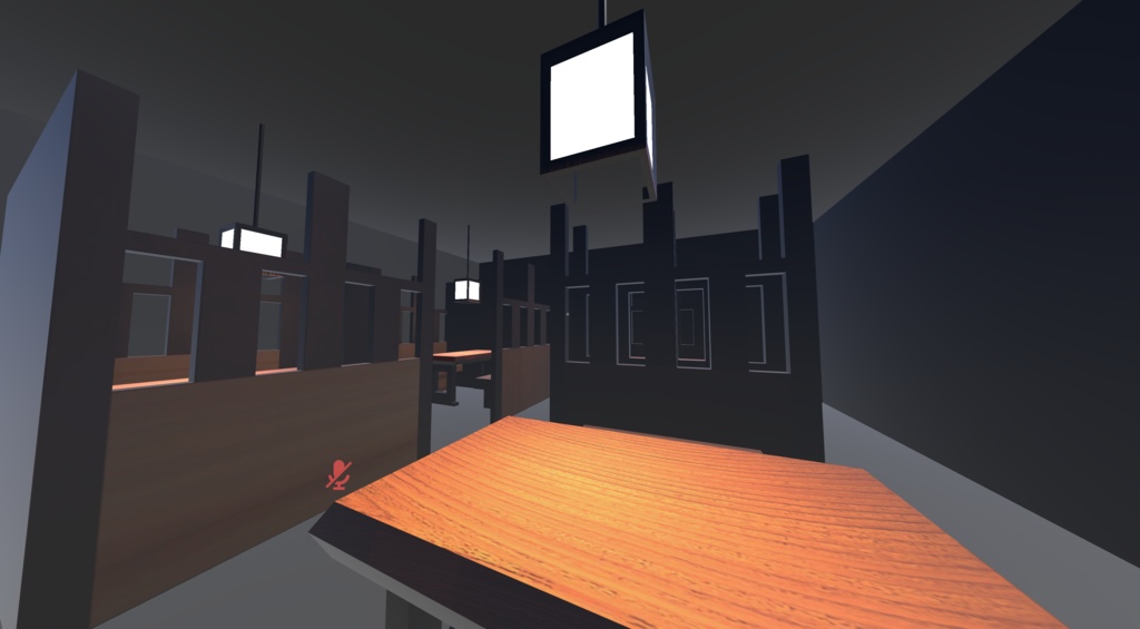 居酒屋のボックス席セット(軽量/半個室風)【VRChat/ワールド制作】