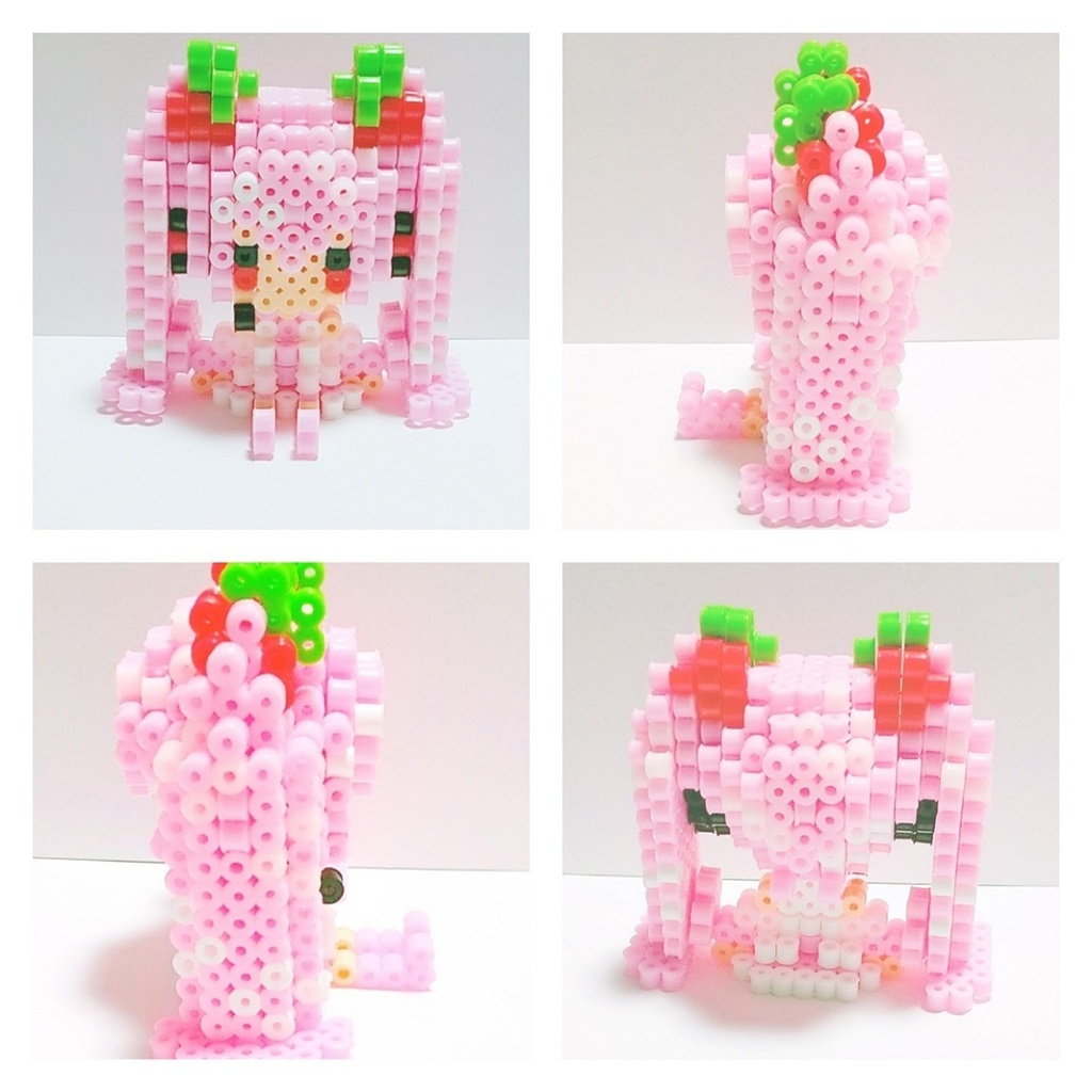 アイロンビーズ 桜ミク Piacere Booth