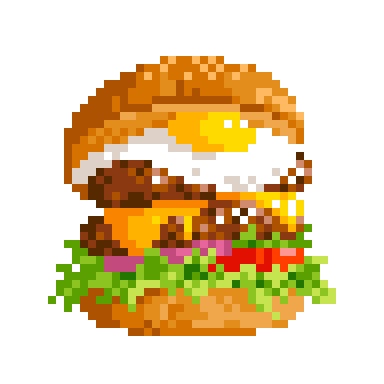 ハンバーガーTシャツ【XL】