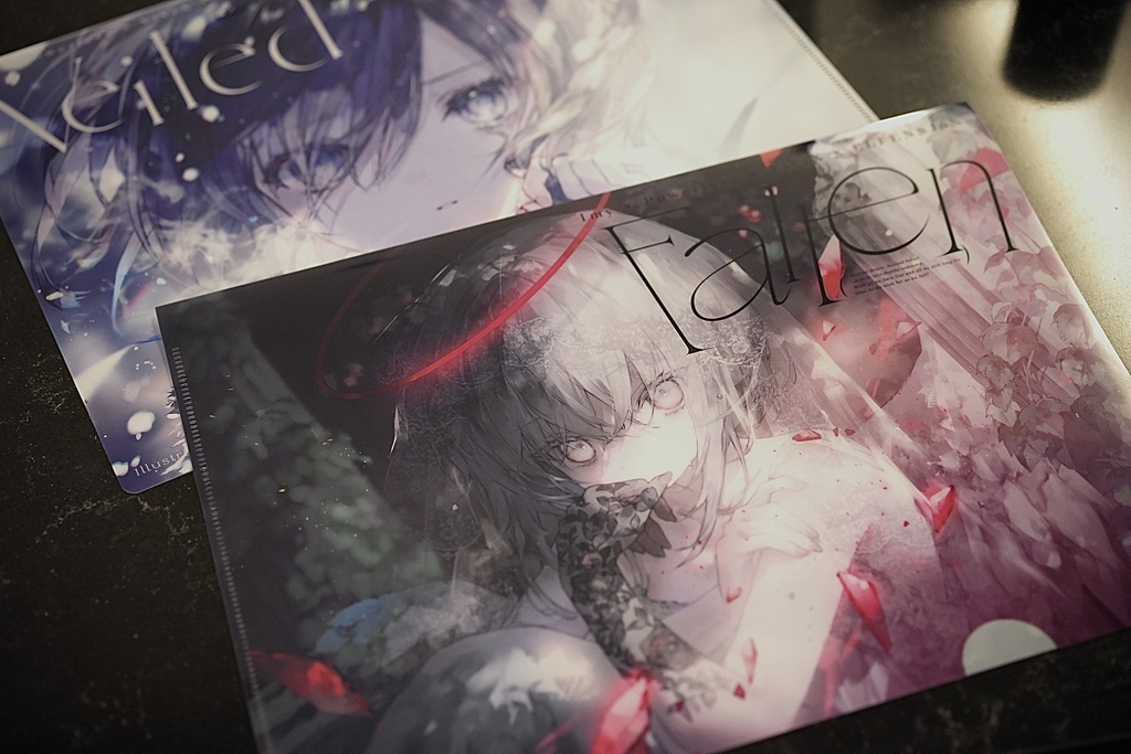 【グッズ】音源特典付きクリアファイル『Fallen/Veiled』