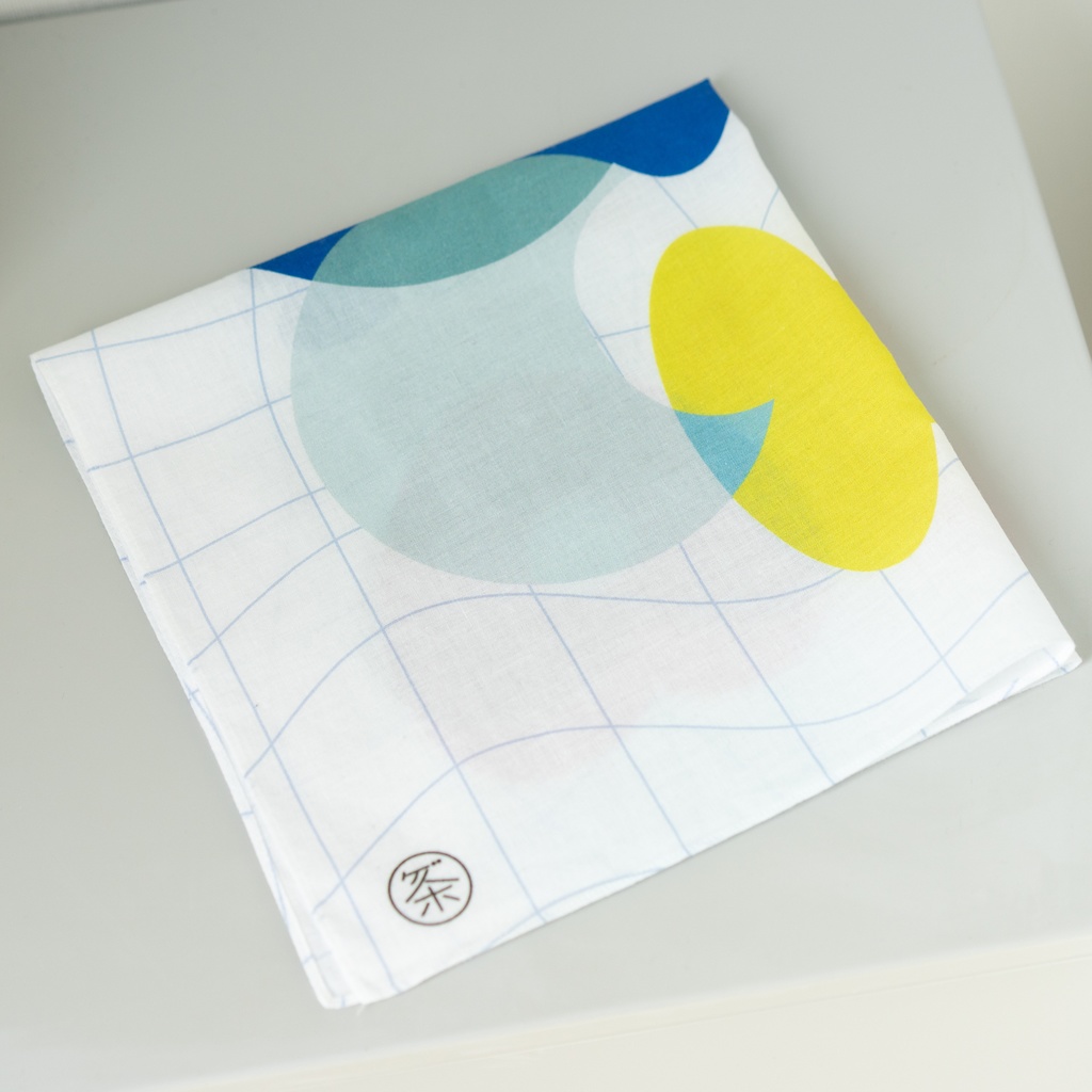 茶綿のハンカチーフ