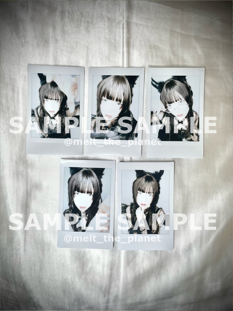 ハロウィンチェキ【悪魔】全5種類