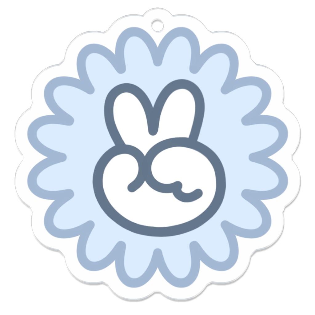 ピース✌︎︎ アクリルキーホルダー