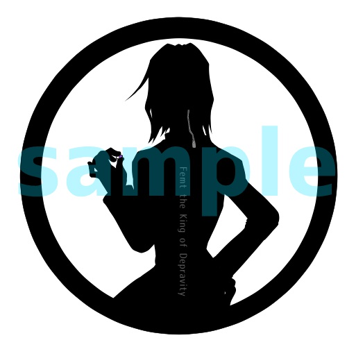 フェムトシルエット缶ミラー