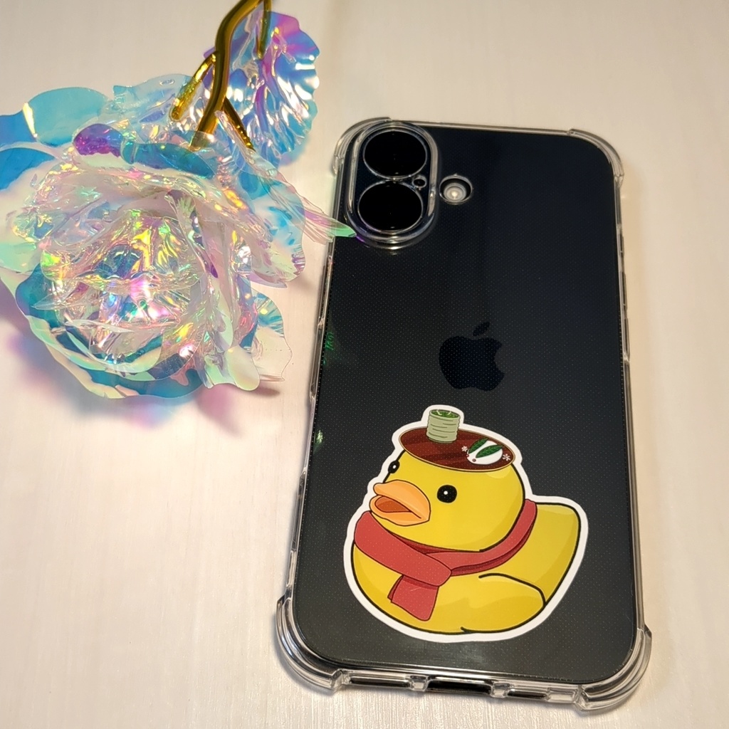 ぽかぽかあひるちゃんステッカー