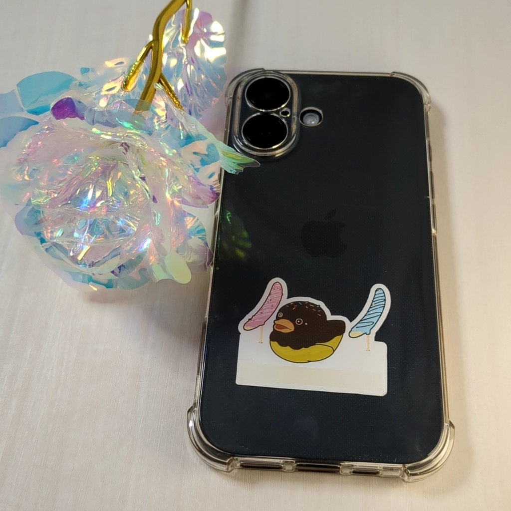 チョコバナナあひるちゃんステッカー