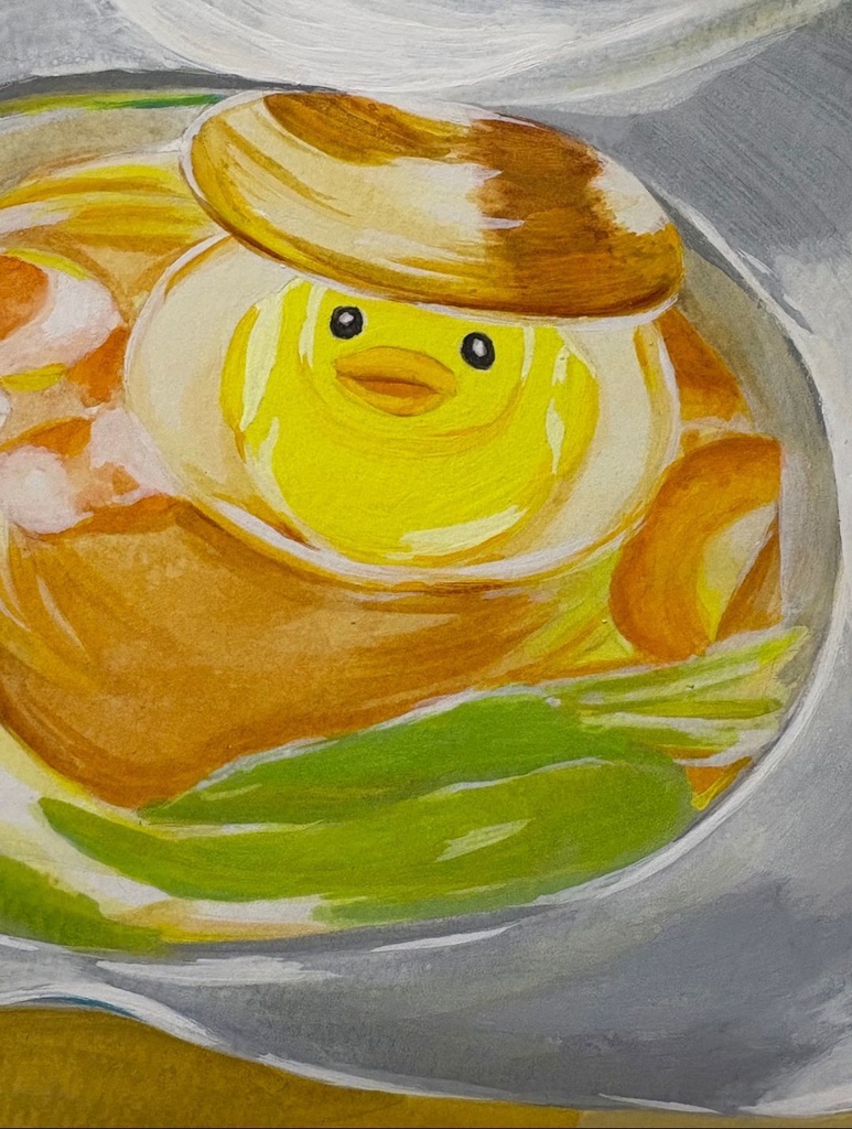 「貝の中から…」原画