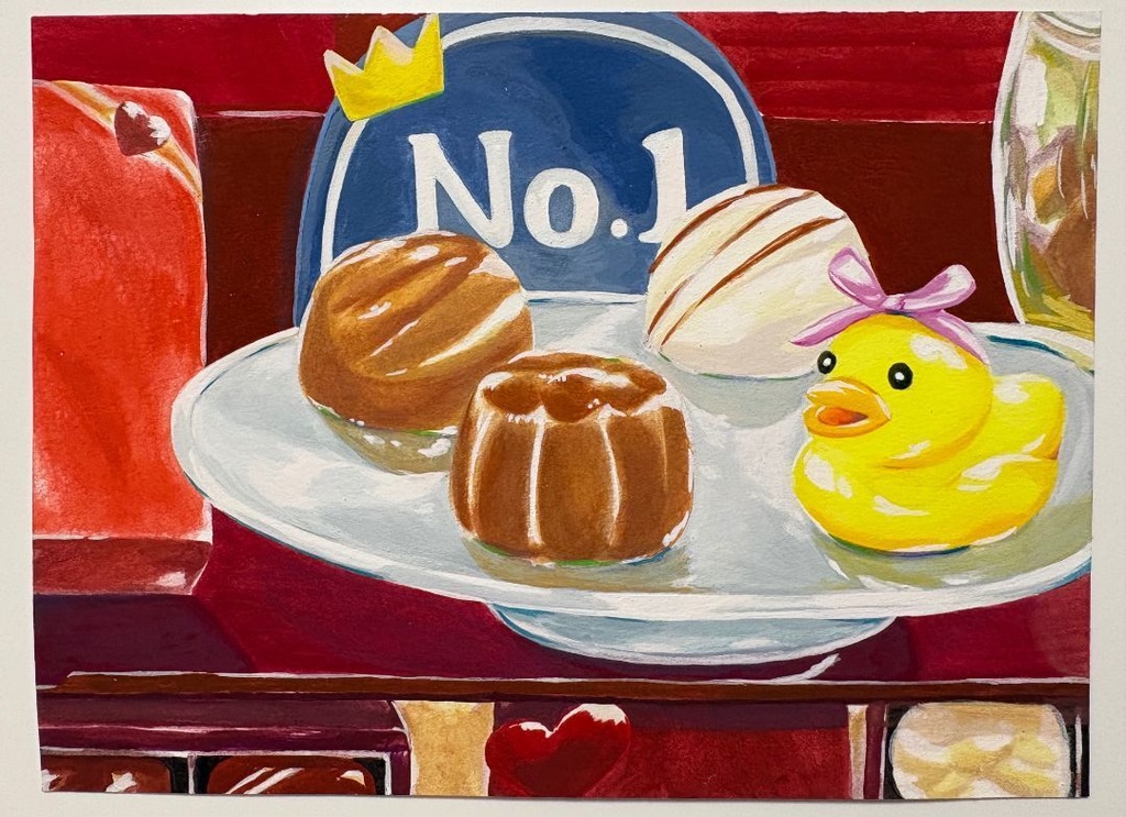 「当店人気No.1セット」原画