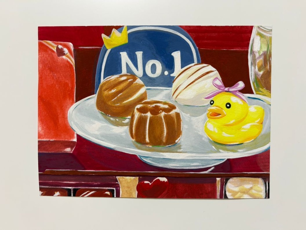 「当店人気No.1セット」原画