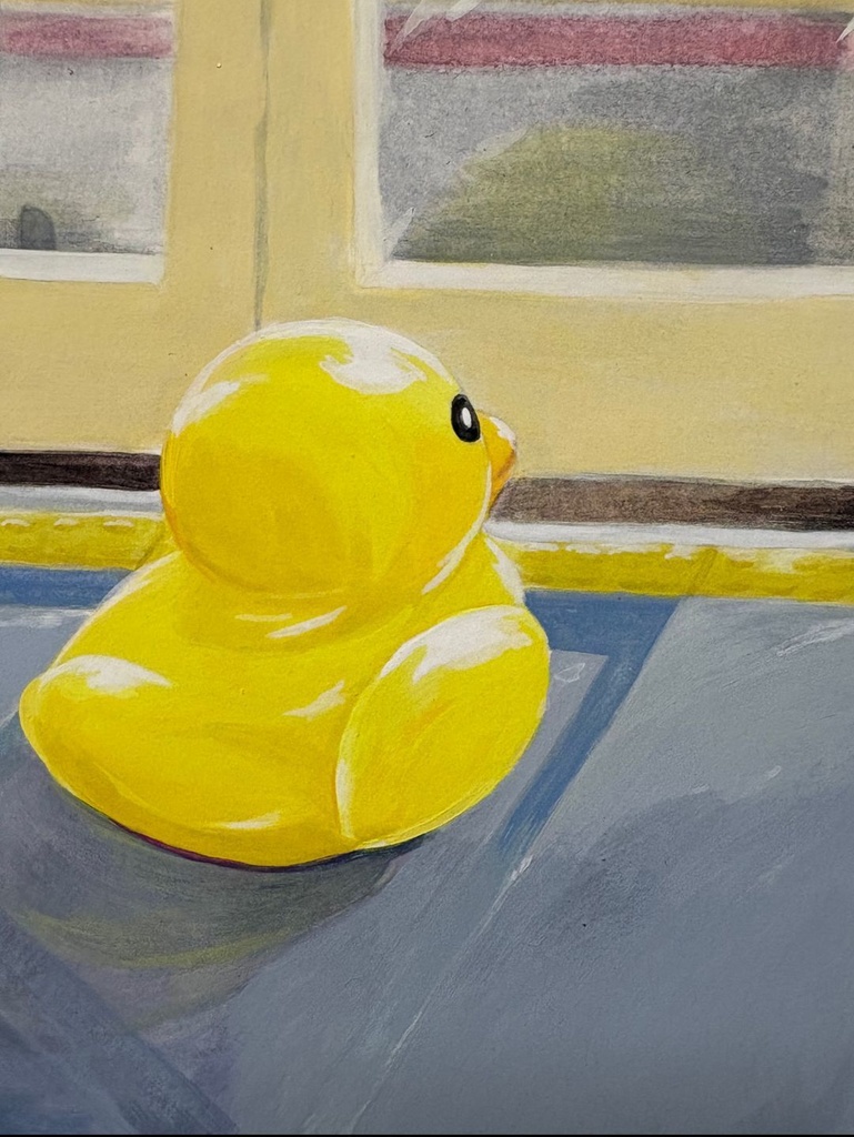 「整列乗車にご協力ください」原画