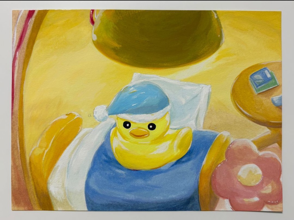 「ひとやすみ」原画