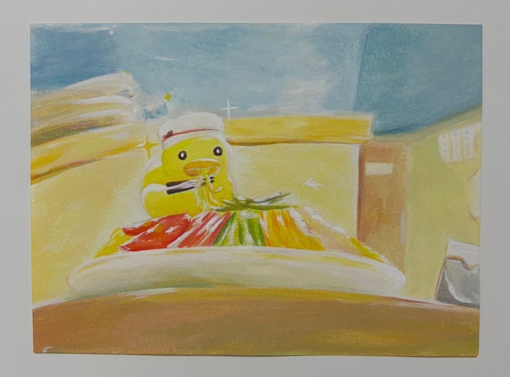 「冷やし中華、始められませんでした！」原画