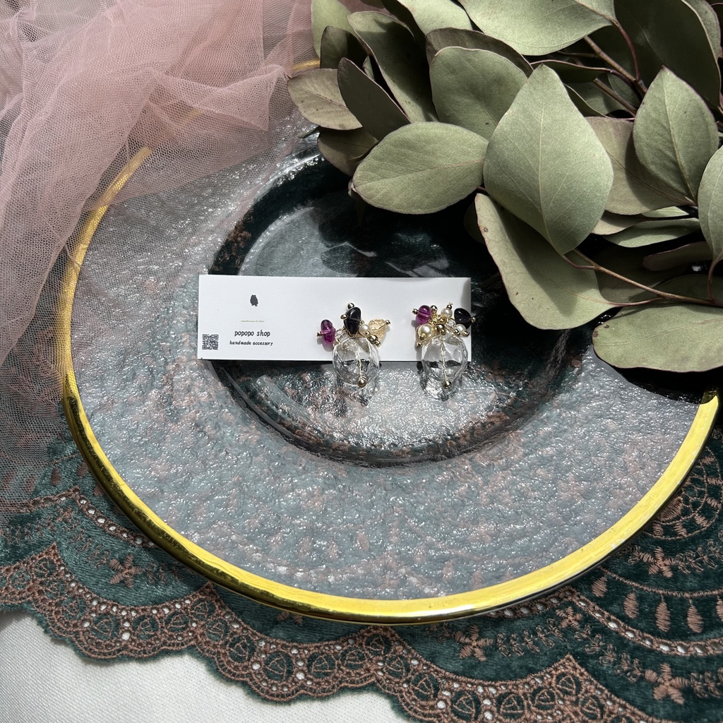 *シノアリスキャライメージピアス*全15種(#2404)