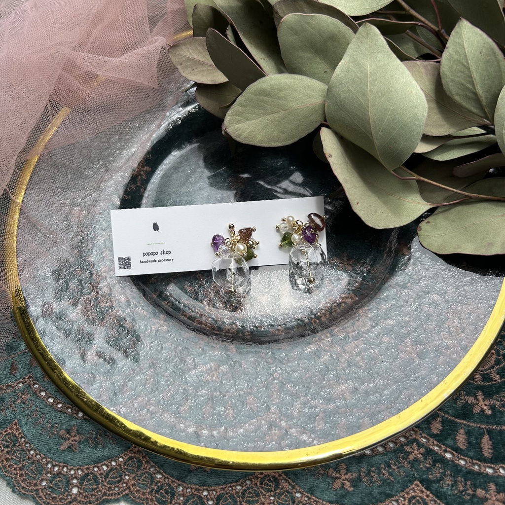 *シノアリスキャライメージピアス*全15種(#2404)