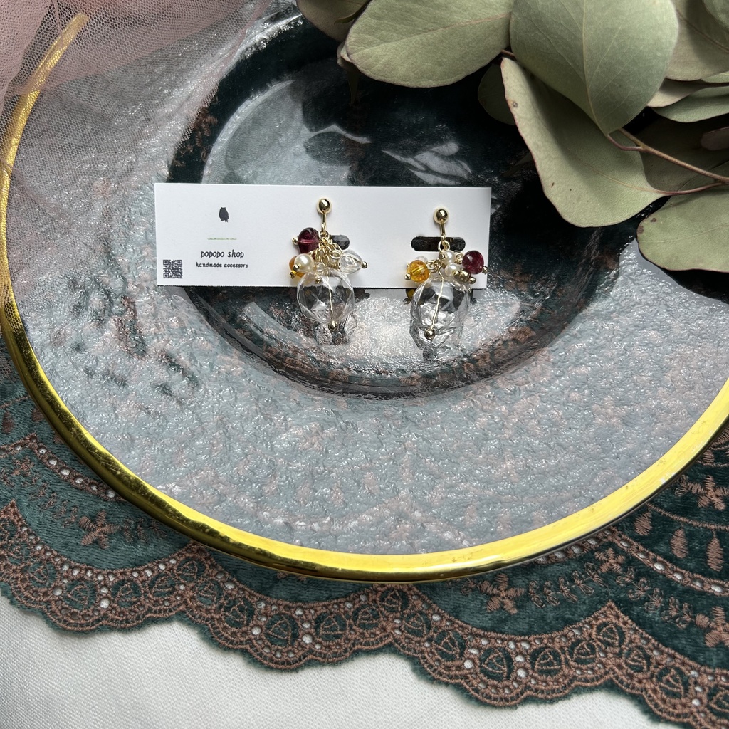 *シノアリスキャライメージピアス*全15種(#2404)