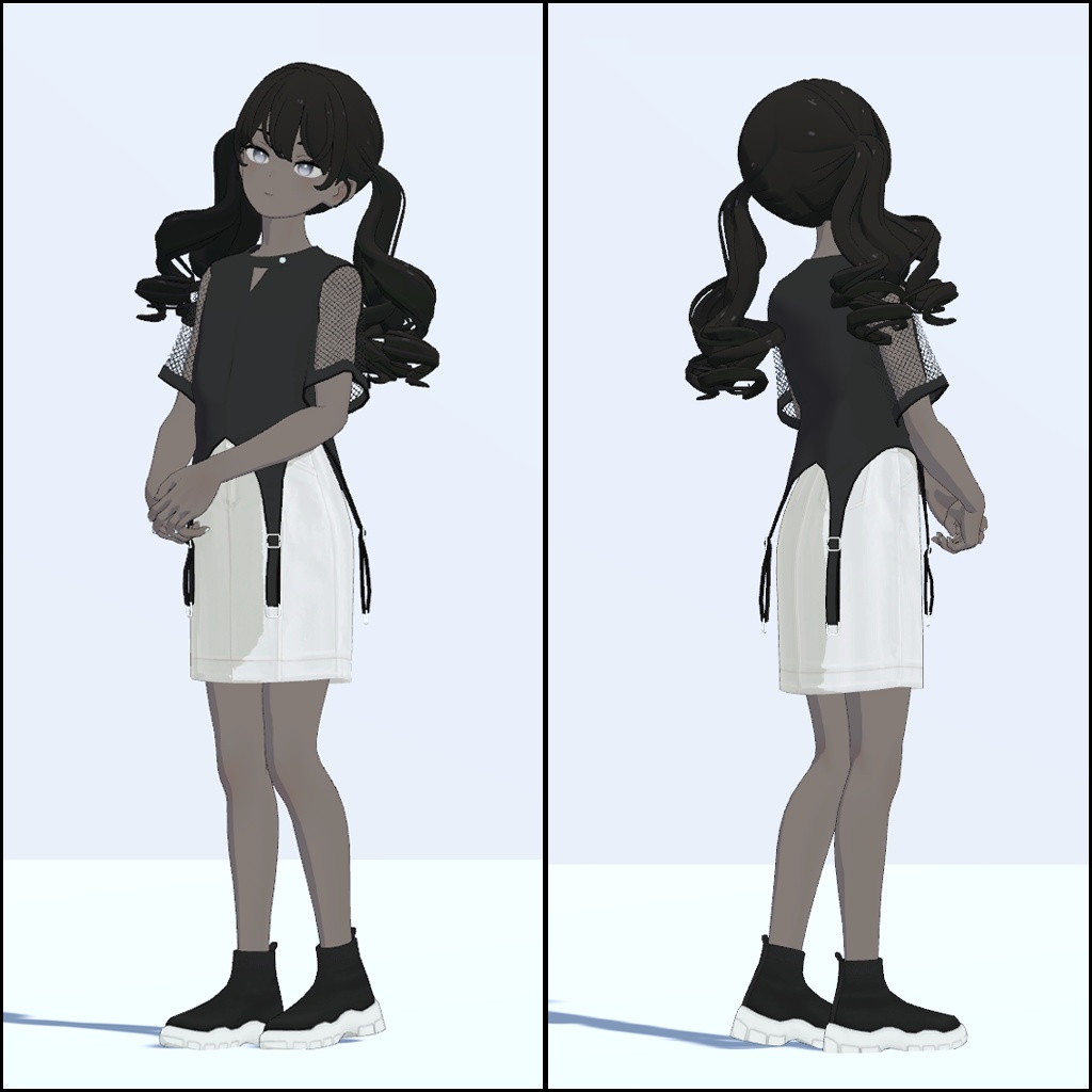 Garter Blouse for Grus