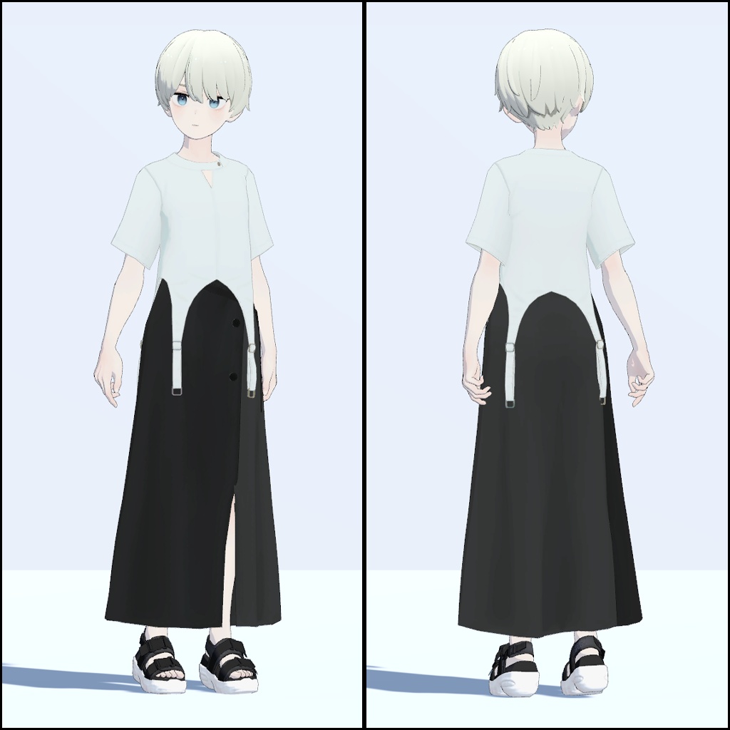 Garter Blouse for Grus