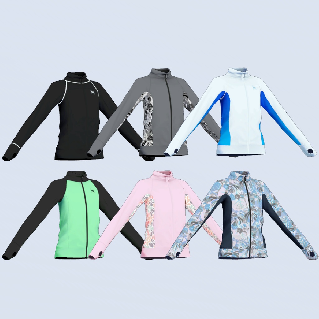 Sporty Swimsuits Set for Grus & Lapwing