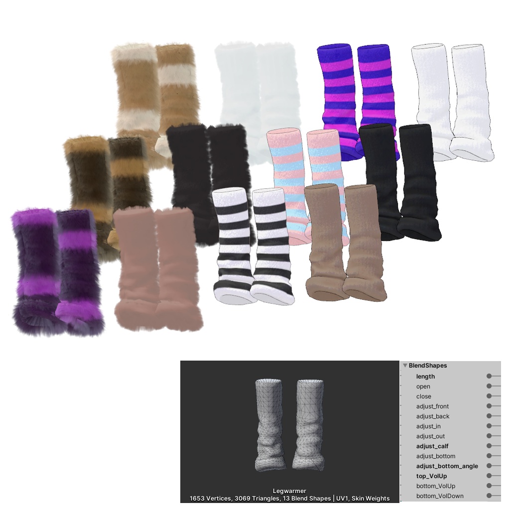 Basic LegWarmer ベーシックレッグウォーマー