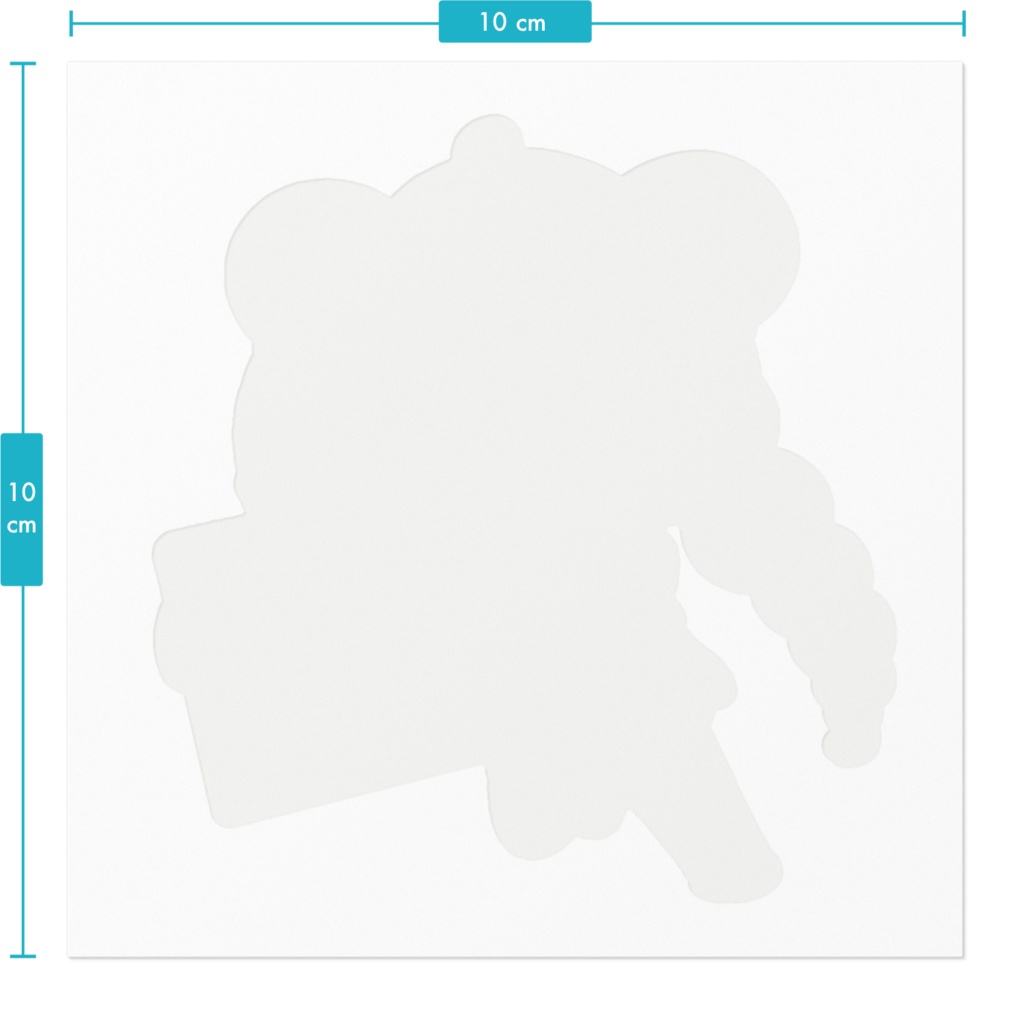 見せられないよ!ステッカー