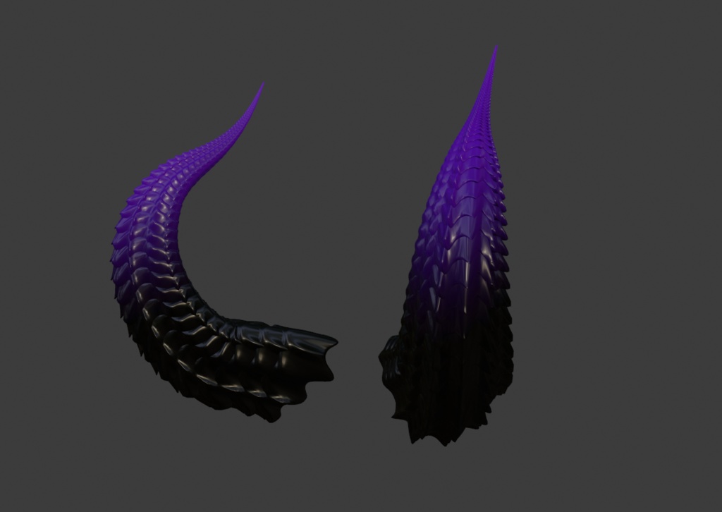 Forehead Spike Horns