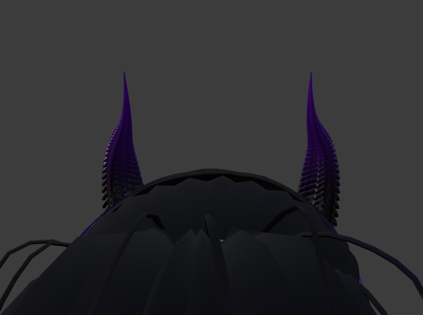 Forehead Spike Horns