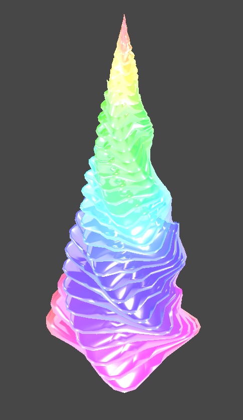 Spiral Unicorn Horn - ユニコーンホーン