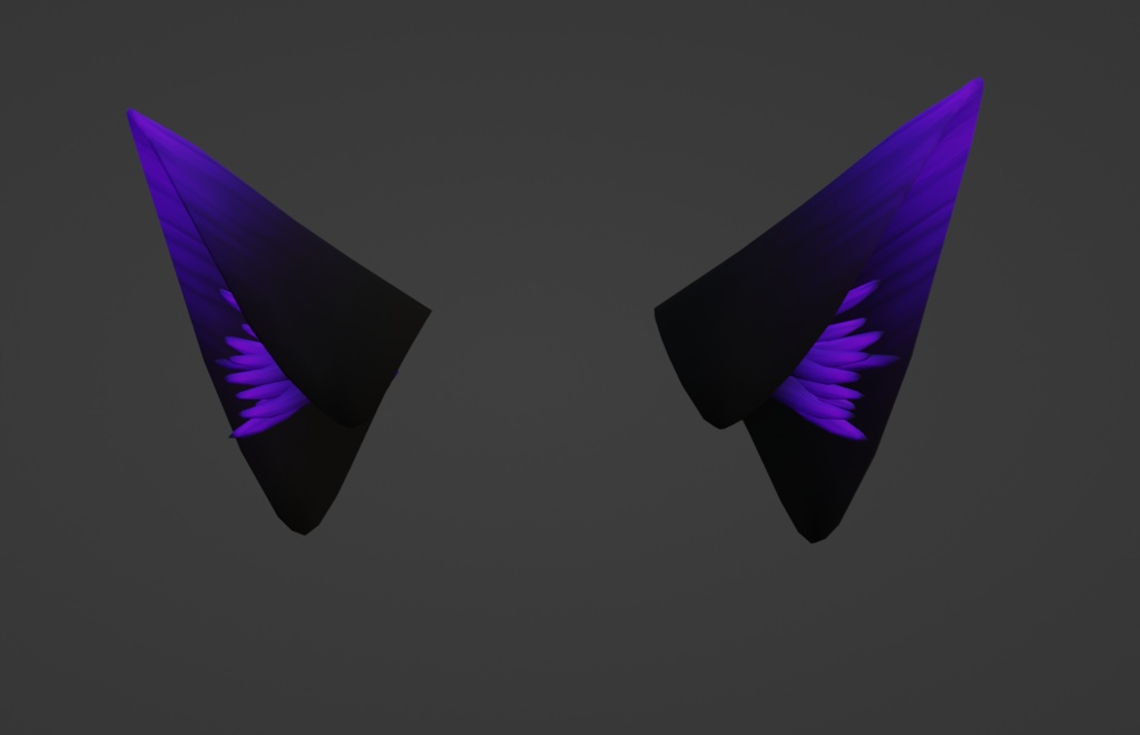 Rigged Cat Ears - 猫の耳