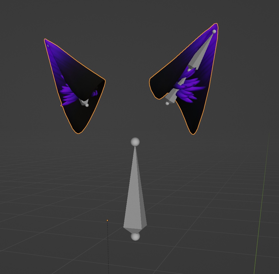 Rigged Cat Ears - 猫の耳