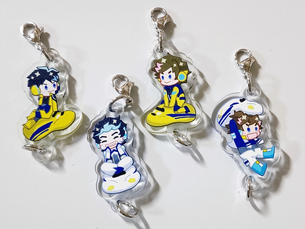 名古屋兄弟つながるアクリルチャーム