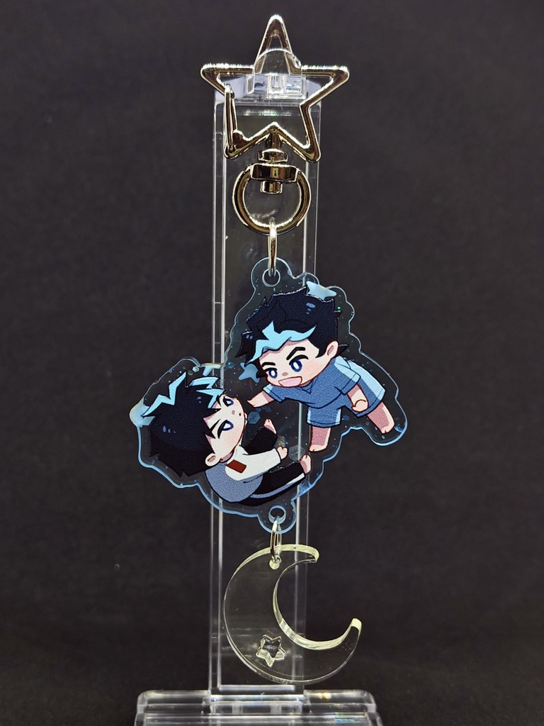 タツリュ　ゆらゆらアクキー