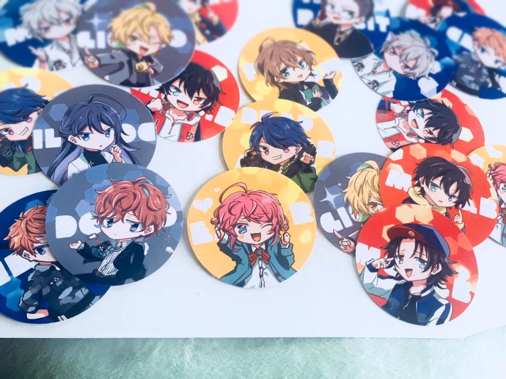 【追記】ヒプマイ❁ステッカー