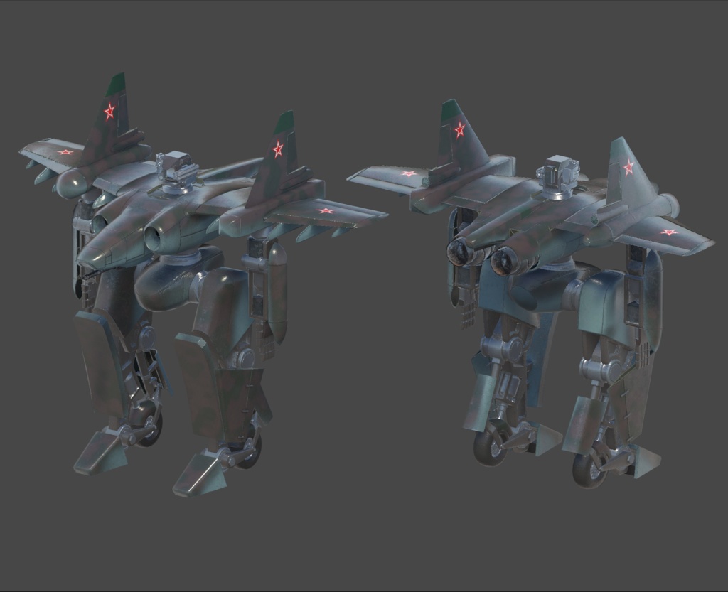 【VRC想定】Su-25風歩行襲撃機