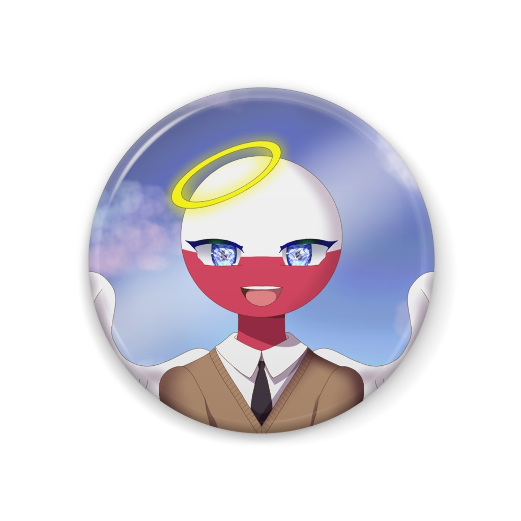 ポーラン缶バッジ