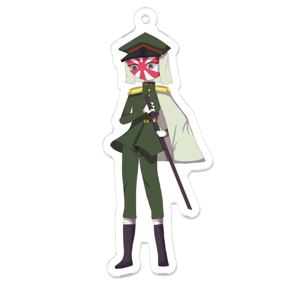 にて様キーホルダー