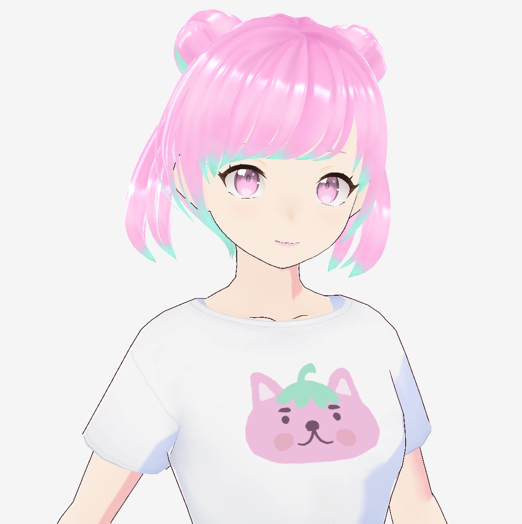 Peachy Sugar Hair Texture/ 桃の砂糖髪のテクスチャー