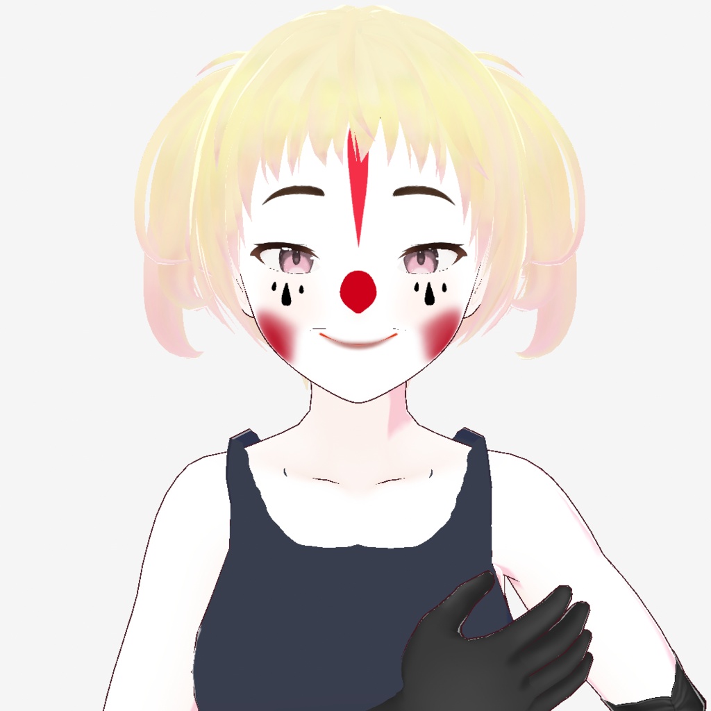 Clown Makeup Face Paint/道化師の化粧フェイスペイント