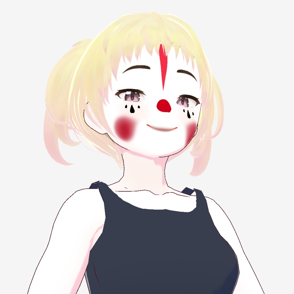 Clown Makeup Face Paint/道化師の化粧フェイスペイント