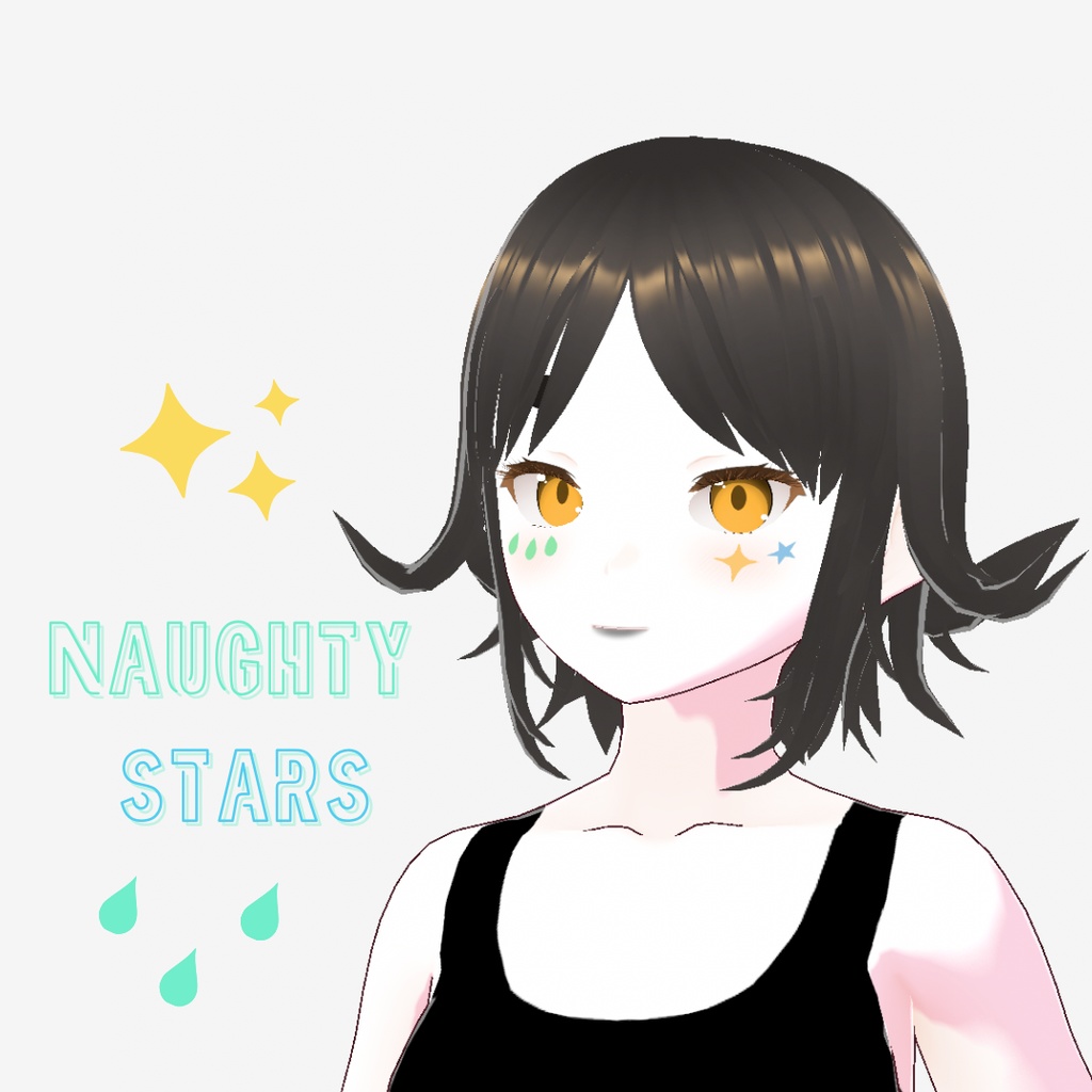 Star Charm Face Paint/スター チャーム フェイスペイント" (スター チャーム 顔用ペイント)