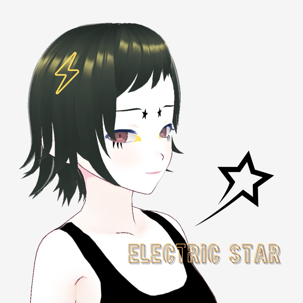 Star Charm Face Paint/スター チャーム フェイスペイント" (スター チャーム 顔用ペイント)