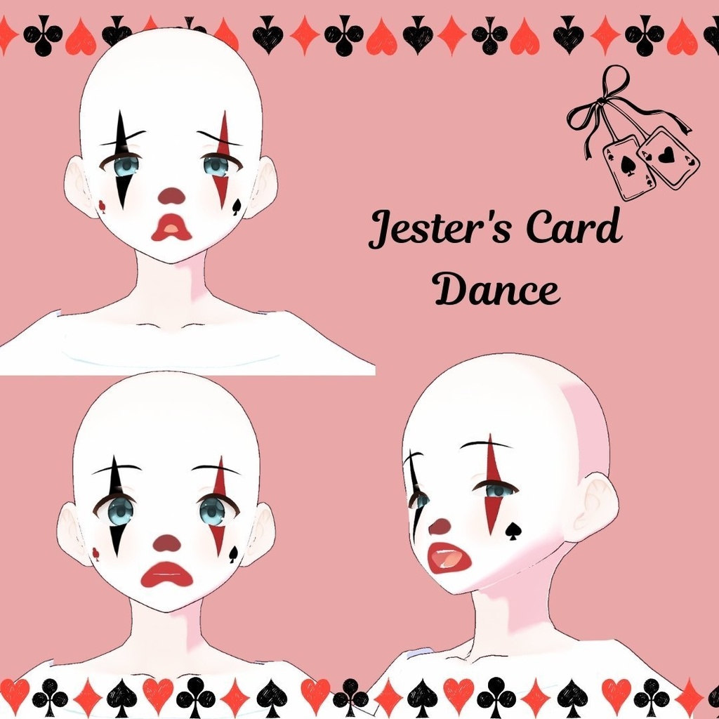 Giggle Masquerade Face Paint/道化師の舞台メイク