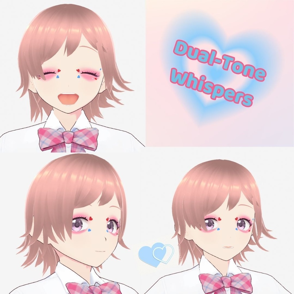 White Valentine Face Paint/ホワイトデー・フェイスペイント