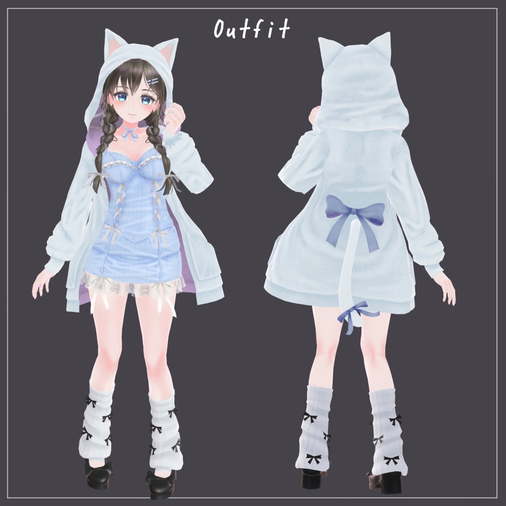 オリジナル3Dモデル Rizuho -りずほ-