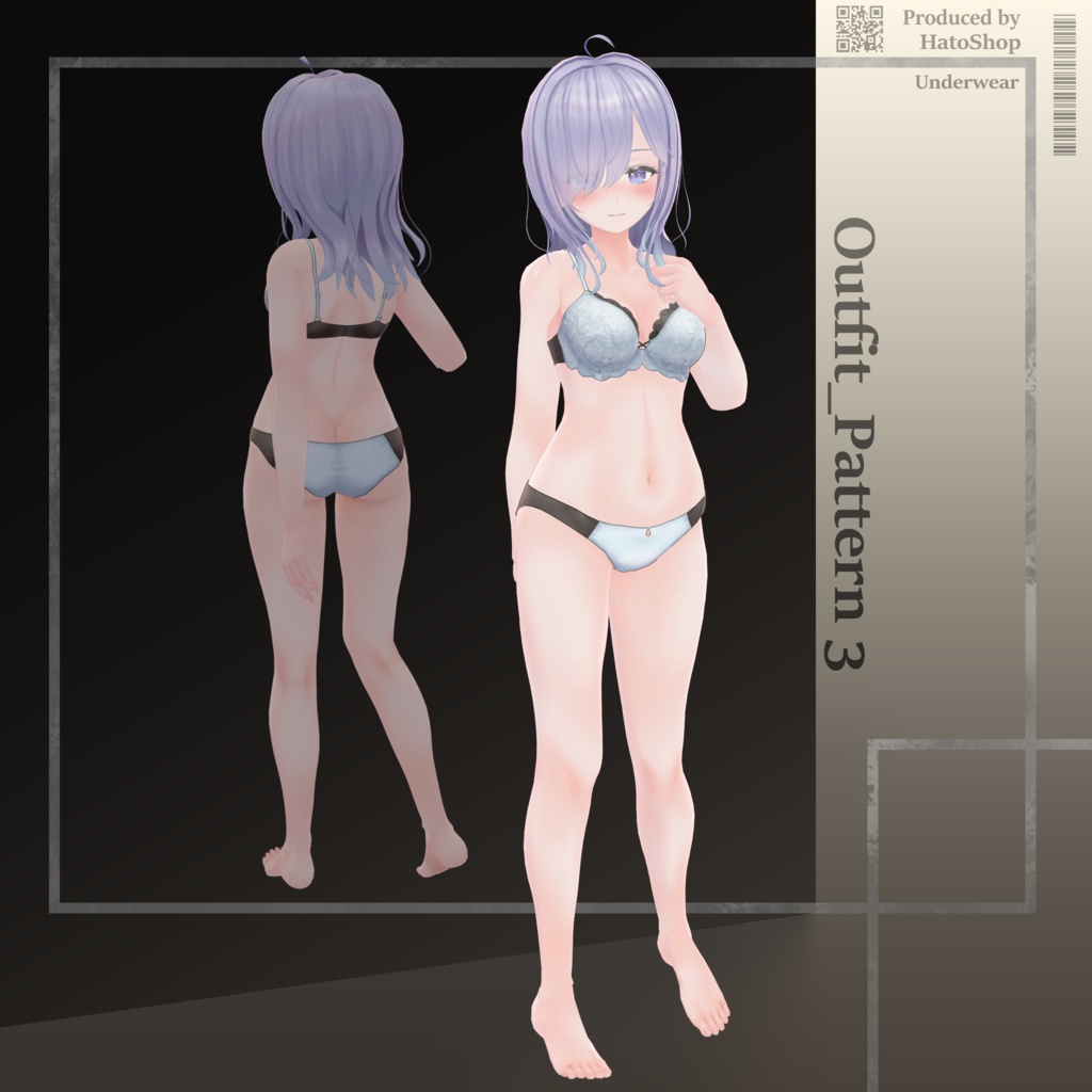 オリジナル3Dモデル『Runeria -ルネリア- 』