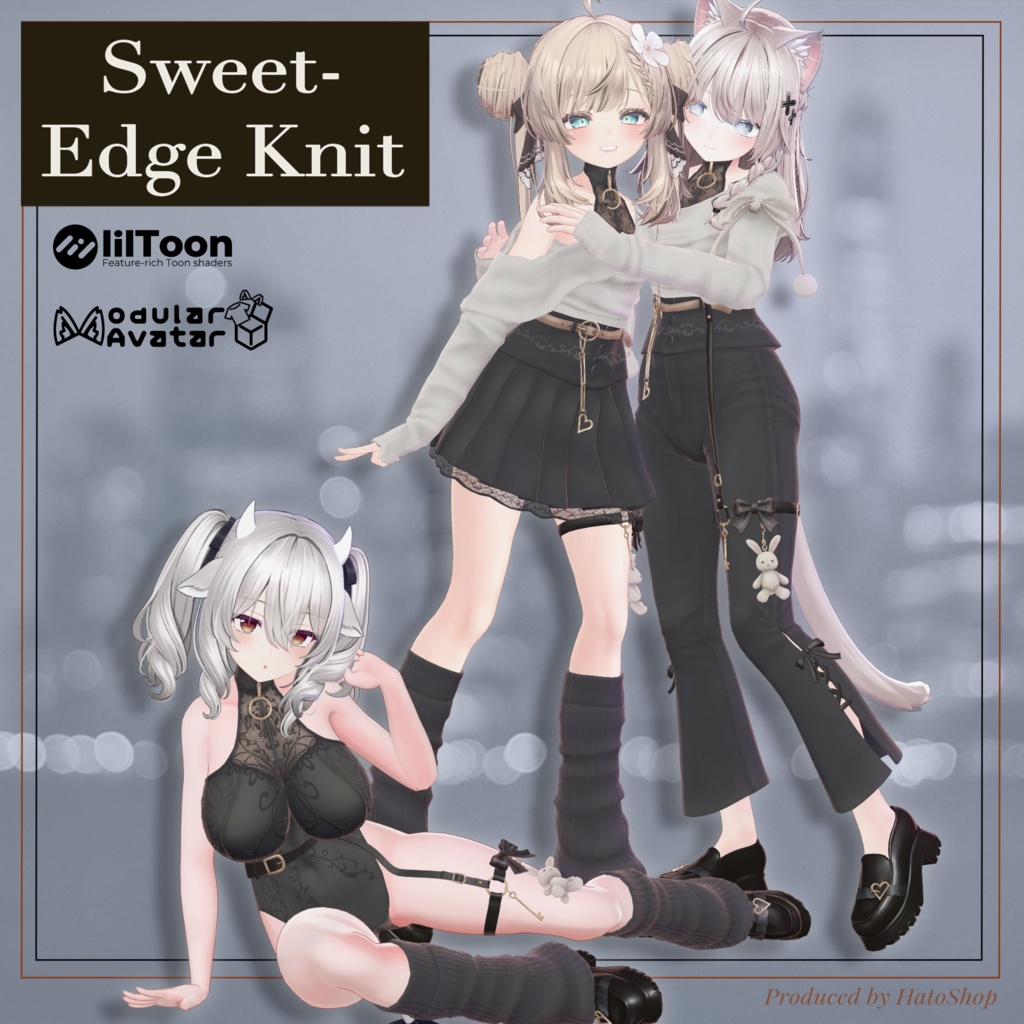 Sweet-EdgeKnit 【4 avatars】