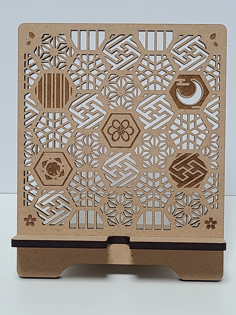 月と太陽のディスプレイスタンド