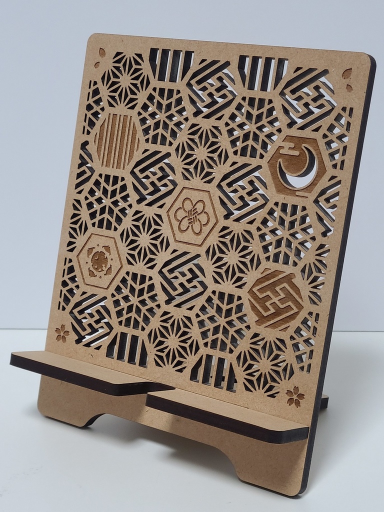 月と太陽のディスプレイスタンド